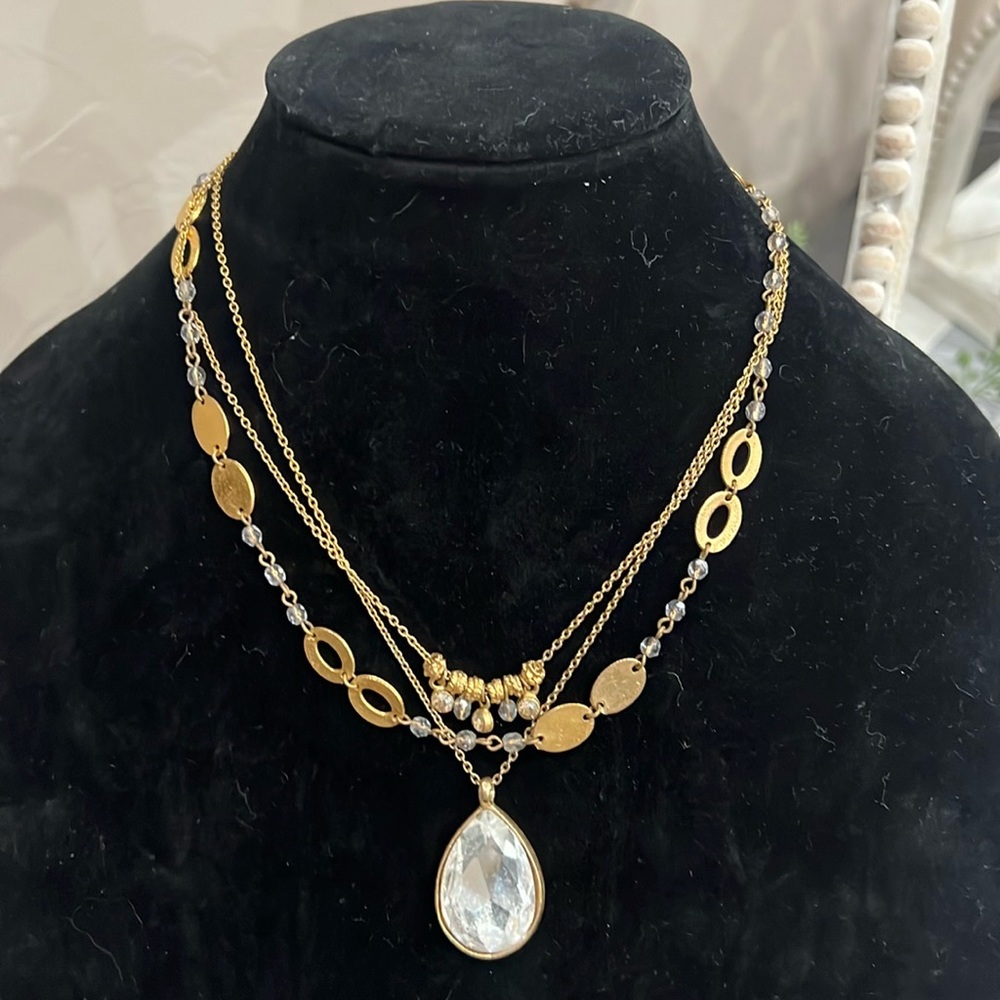 Authentic Seasonal Whispers Multilayer Necklace